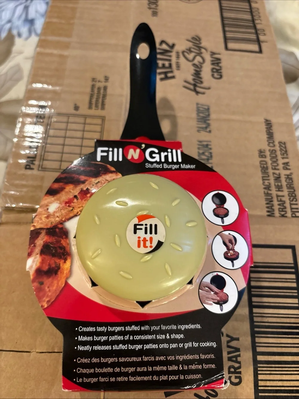 Green Stuffed Burger Maker